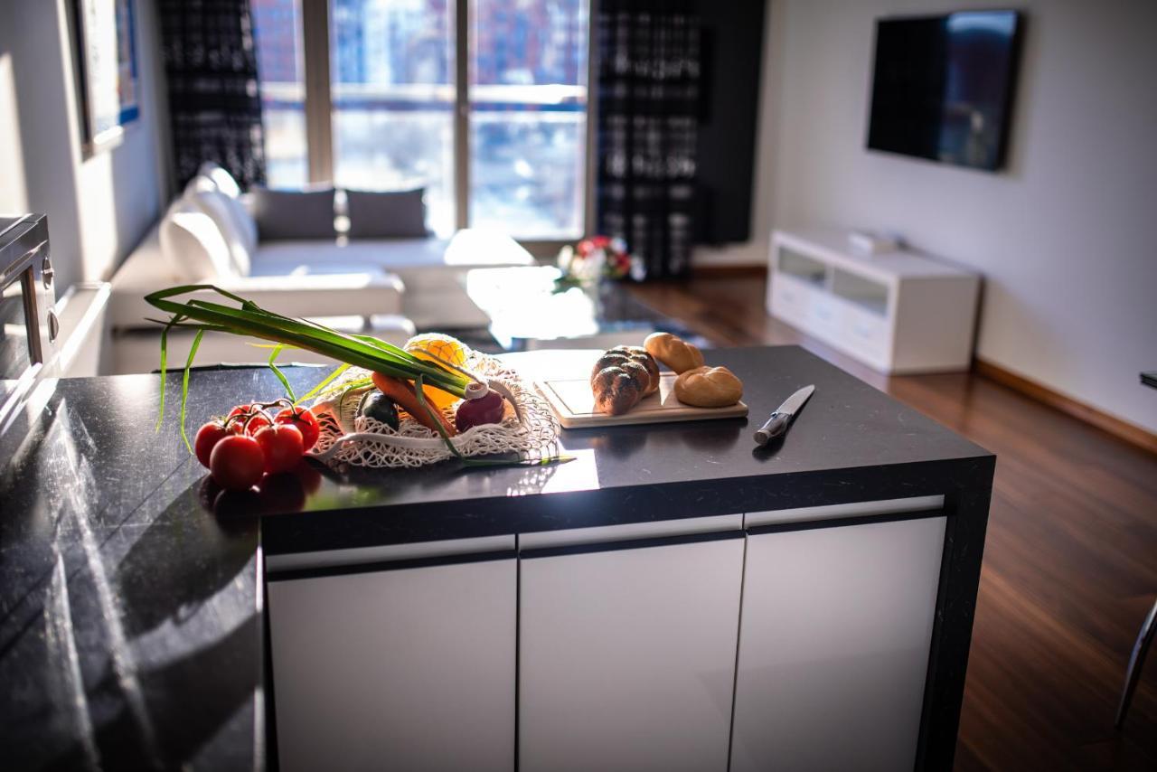 Apartament Amber Centrum Z Basenem Apartment Gdańsk Exterior foto